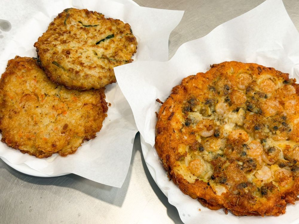 해물빈대떡 + 완자세트 (새우, 고기)