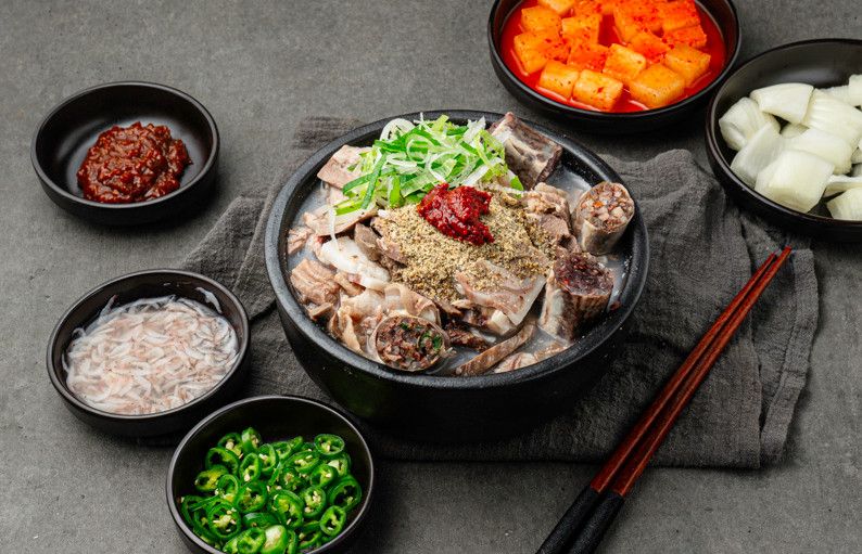 사골 순대국밥