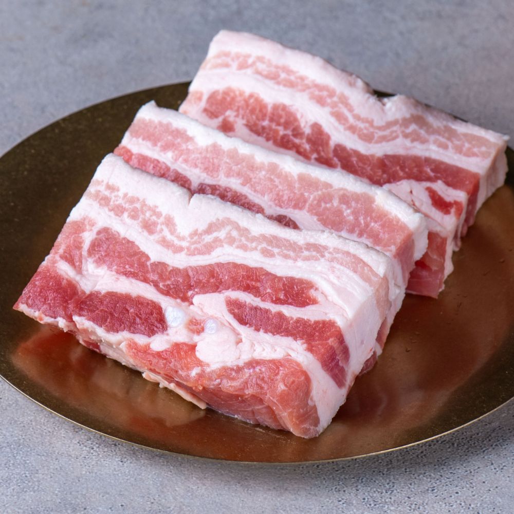 리정원 숙성 탱탱 삼겹살 (150g) 